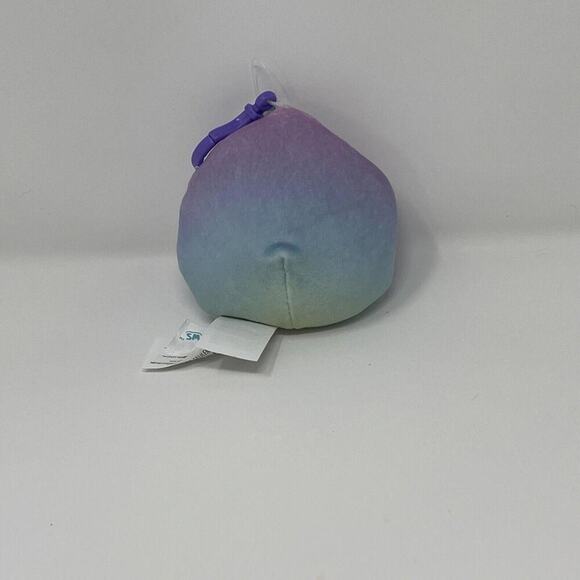 Squishmallows 3.5” Sealife Squad Shauna the Seashell Ombre Clip-on NWT - Picture 2 of 3